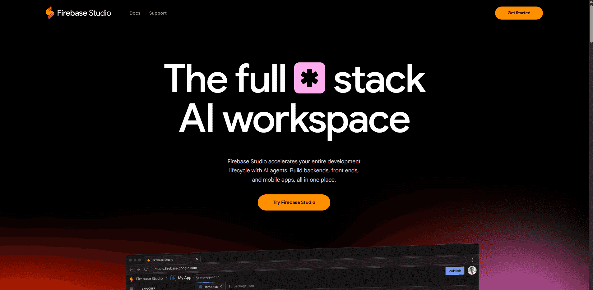 Firebase Studio